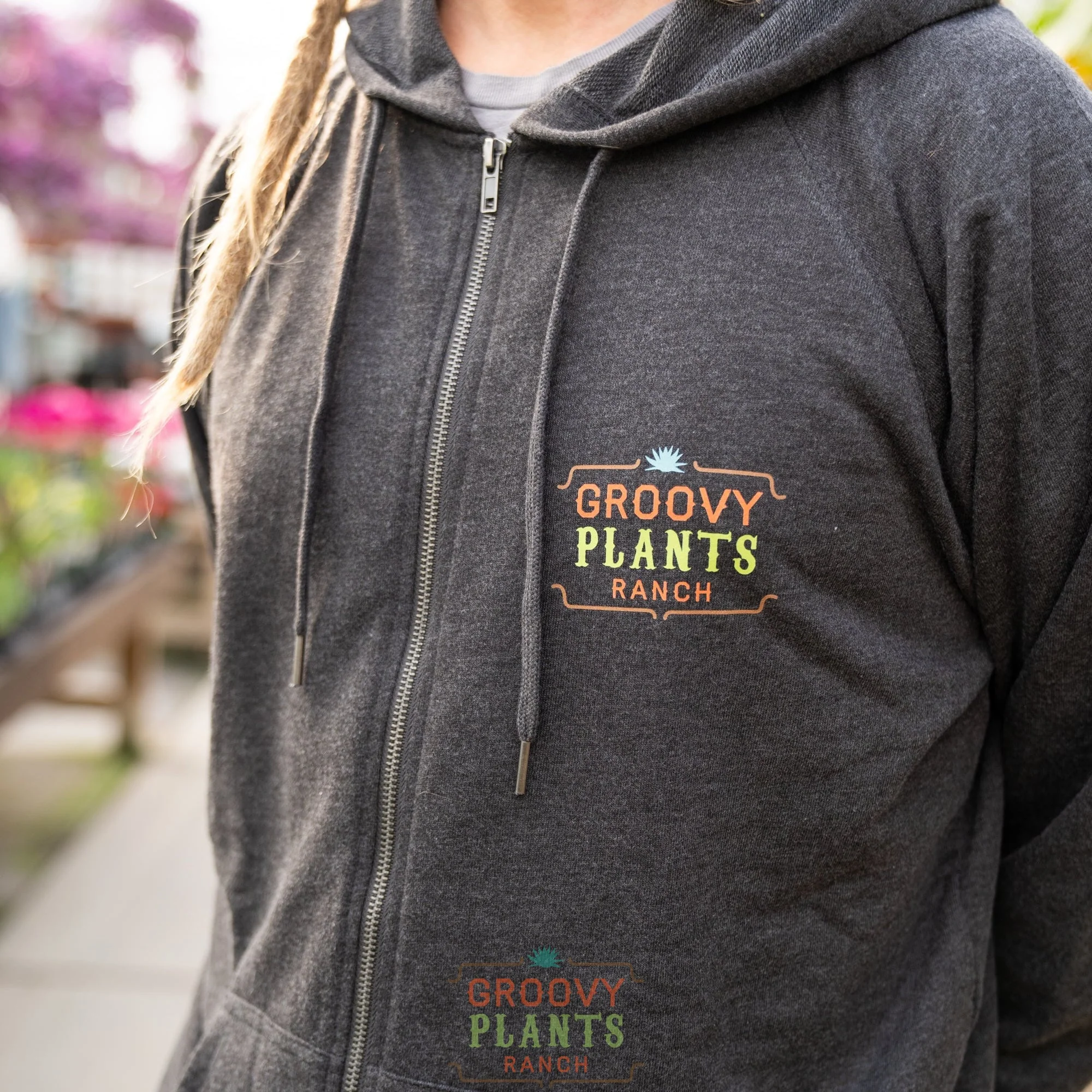 Groovy Sweatshirt | Hooded Full-Zip - Image 3