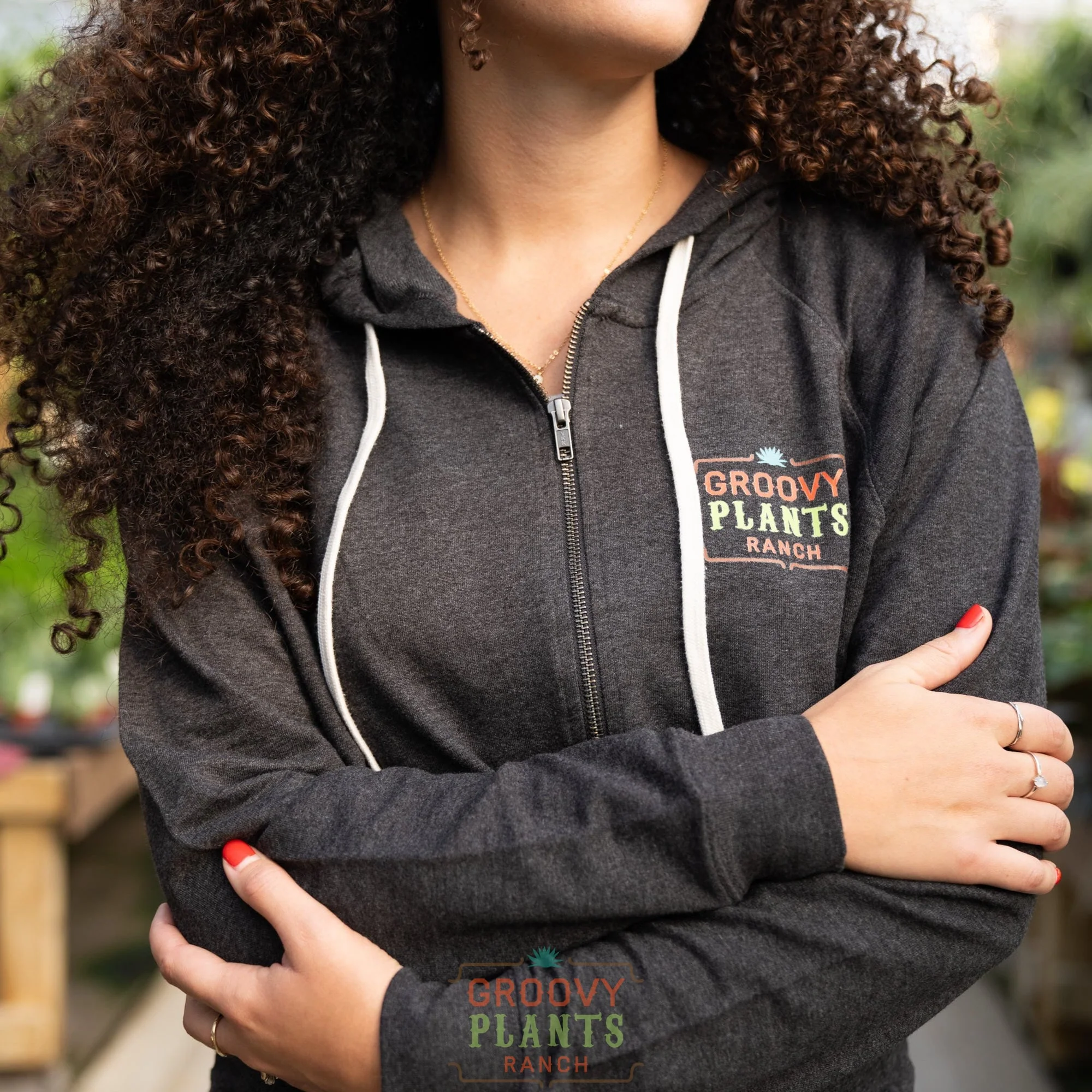 Groovy Sweatshirt | Hooded Full-Zip - Image 5